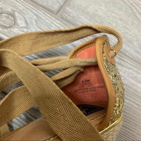 Milly Sperry Top-sider Palm Beach Glitter wedges - Picture 2 of 9